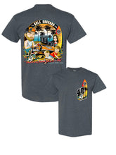 Load image into Gallery viewer, Dark Heather “Trailer Park Nation” Adult Short Sleeve

